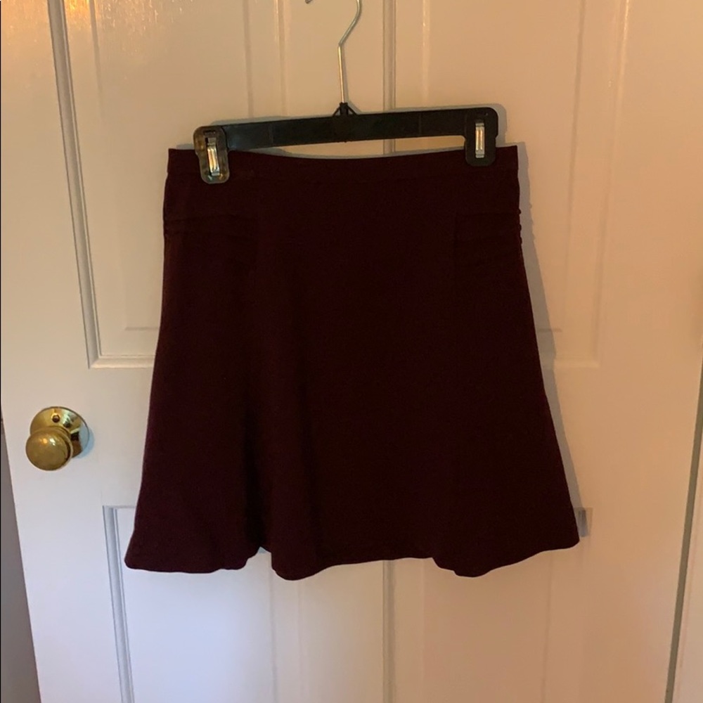 Red skirt